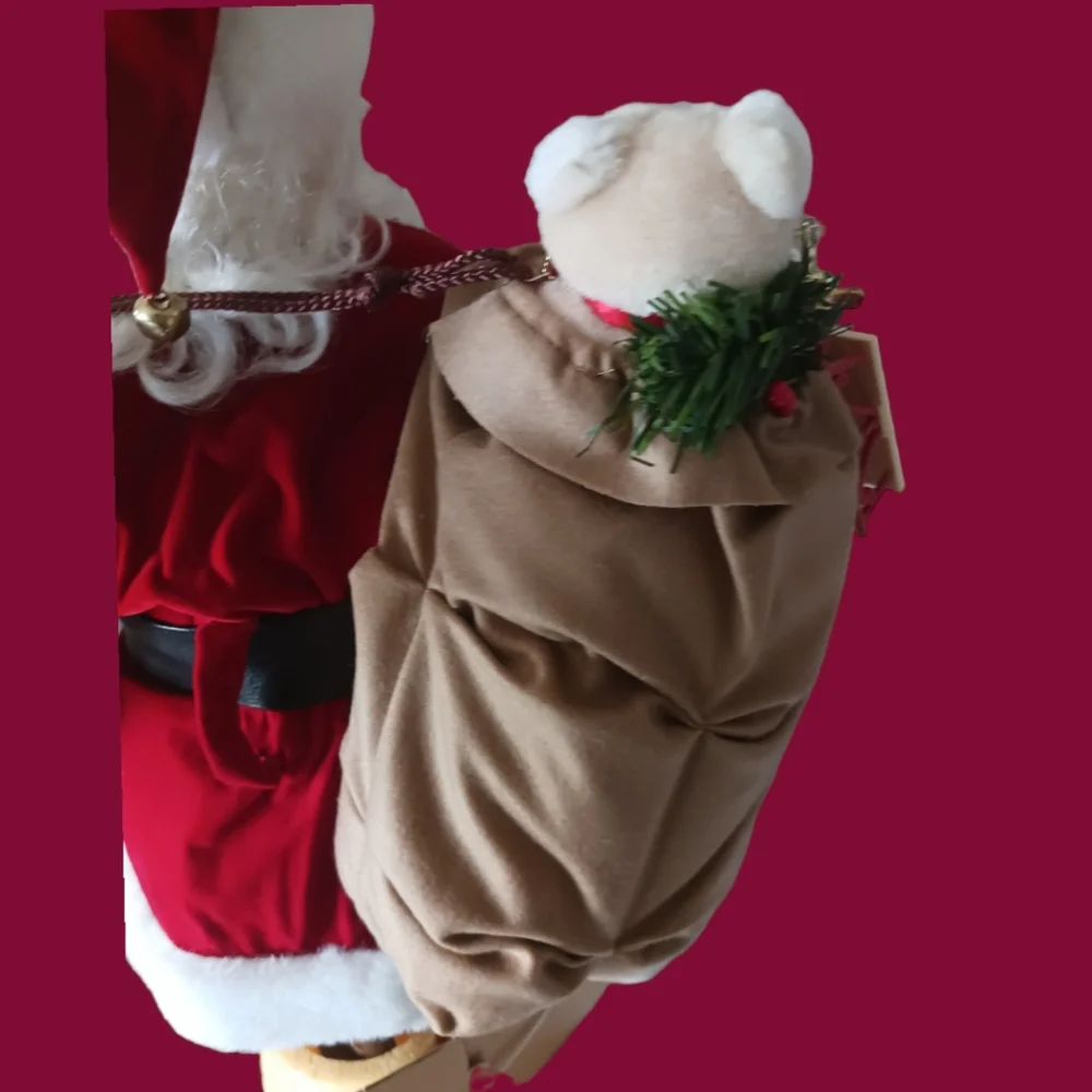Franklin heirloom collector doll coca cola santa - Picture 11 of 15